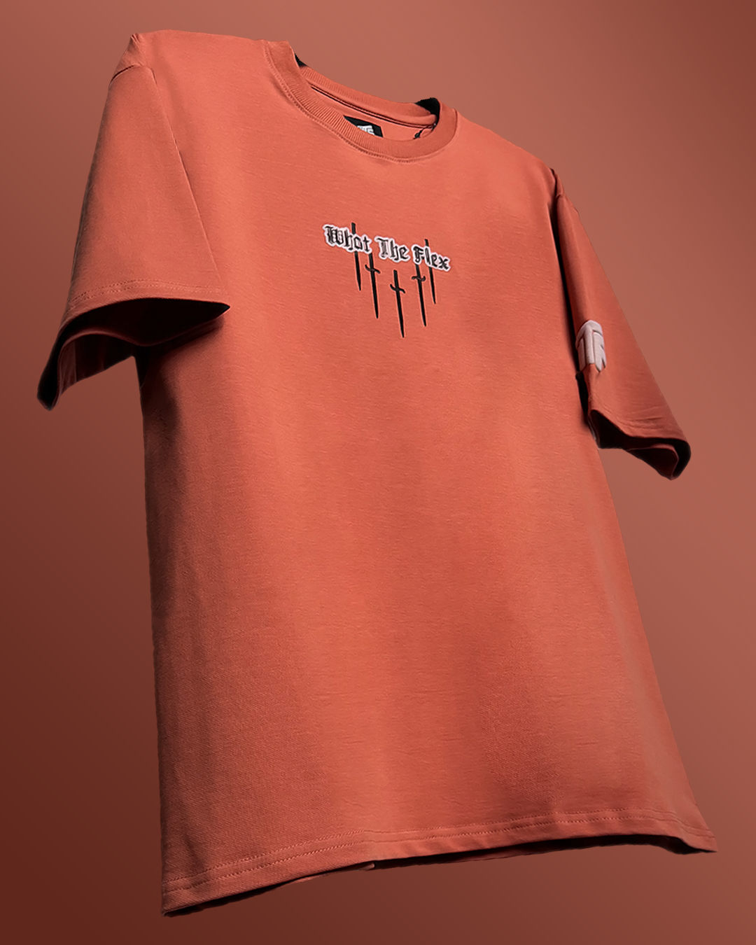 tshirt, oversized, relaxed, comfortable, summer, creative, orange