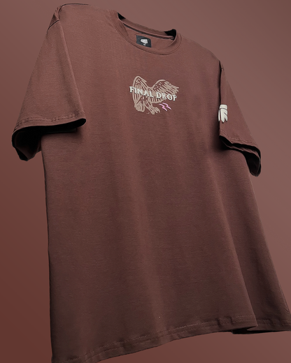 tshirt, oversized, relaxed, comfortable, summer, creative, brown, utopia