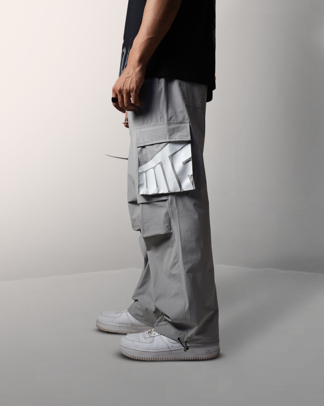 ICE GREY Parachute Pants